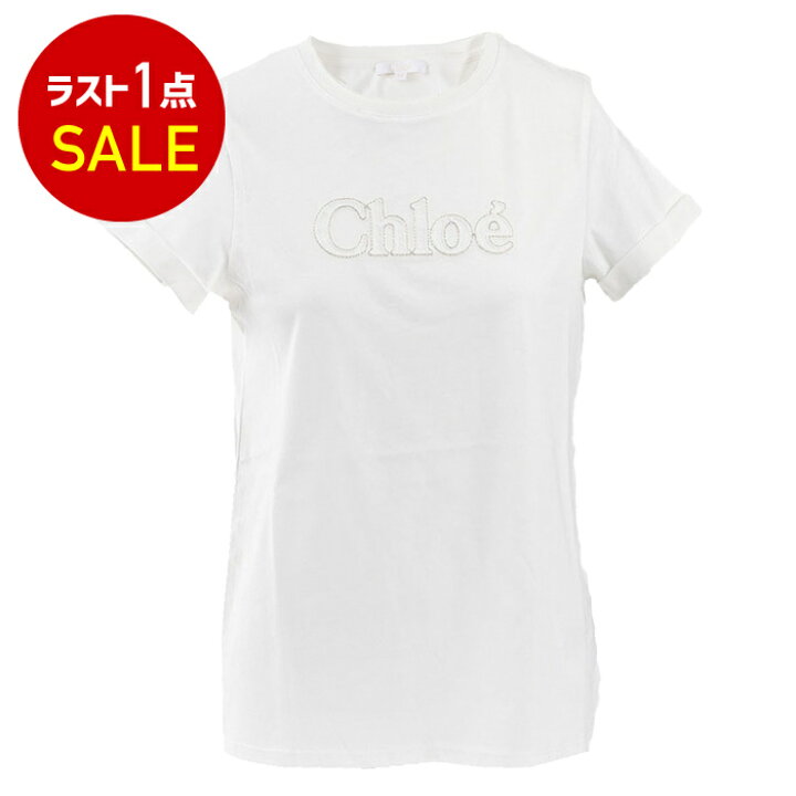 楽天市場】クロエ CHLOE Tシャツ C20110 117 117 ホワイト 2024年春夏 