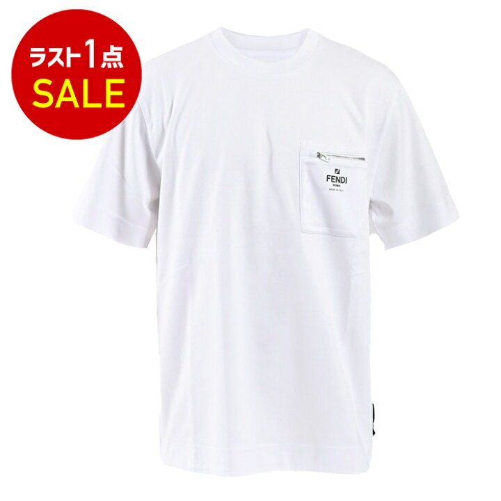 楽天市場】フェンディ FENDI Tシャツ ARYR FY0936 F0QA0 ホワイト 