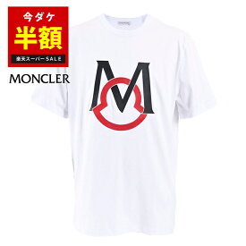 【54％OFF】 モンクレール MONCLER Tシャツ 8C7E120 8390T 080 ワケアリ ホワイト メンズ【ラスト1点】 アウトレット 【訳ありセール 処分価格】 ポッキリ ギフト プレゼント 【楽天スーパーSALE 半額以下】
