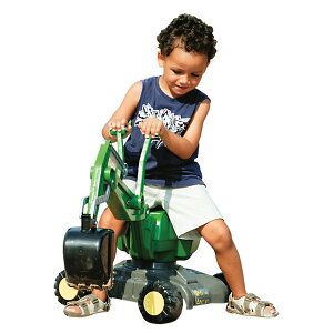 Rolly Toys ロリートイズ ROLLY DIGGER ディガー ジョンディアー John Deere〜ドイツ・Rolly Toysのアームの付いた足けりタイプのショベルカーです。3歳からお楽しみいただけます。【ラッピング不可】(