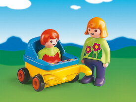 PLAYMOBIL プレイモービル 1.2.3 赤ちゃんとお母さん〜ドイツ生まれのヨーロッパを代表するごっこ遊びのおもちゃPLAYMOBIL。『1.2.3』シリーズは、18ヶ月から遊べる幼児向けのプレイモービルです。