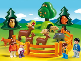 PLAYMOBIL プレイモービル 1.2.3 ワイルドパーク〜ドイツ生まれのヨーロッパを代表するごっこ遊びのおもちゃPLAYMOBIL。『1.2.3』シリーズは、18ヶ月から遊べる幼児向けのプレイモービルです。