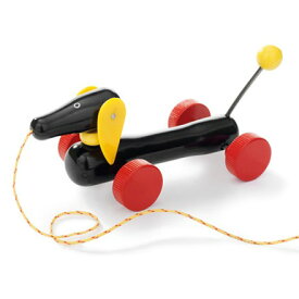 BRIO ブリオ プルトイ ダッチー（小）〜BRIOの赤ちゃんの木のおもちゃシリーズ。BRIOの大人気キャラクター『ダッチー』の木製プルトイです。