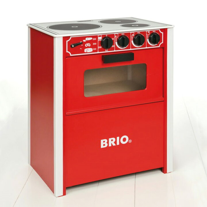 楽天市場】BRIO ブリオ レンジ（赤）〜BRIOのおままごとキッチン 