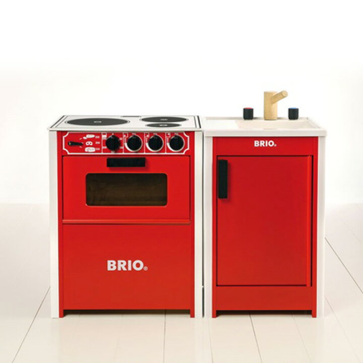 楽天市場】BRIO ブリオ レンジ（赤）〜BRIOのおままごとキッチン 