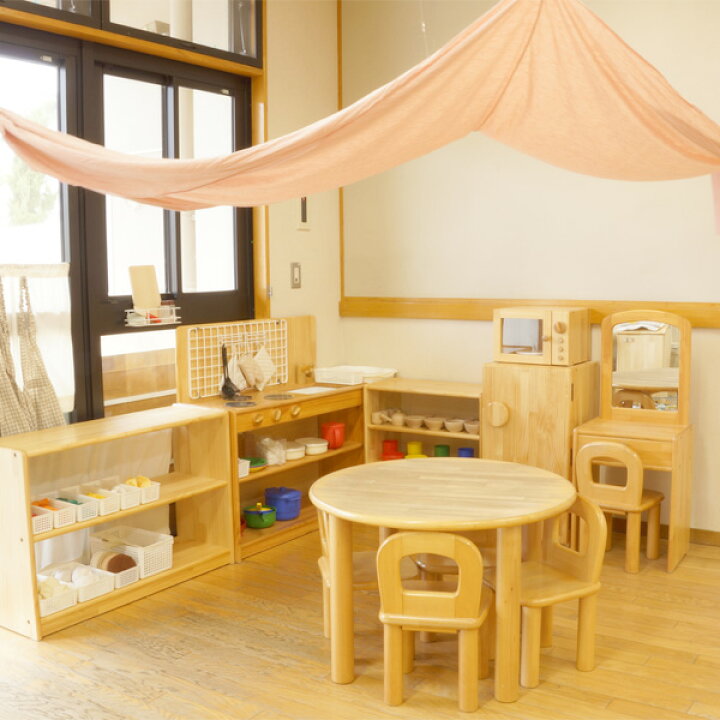 楽天市場】ブロック社 丸テーブル 60＜H30＞〜幼稚園・保育園に  