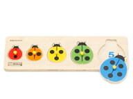[メール便可] BorneLund ボーネルンド ファーストピックアップパズル てんとう虫〜ボーネルンド・オリジ…