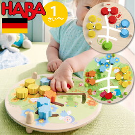 HABA ハバ スライドボード フラワー ドイツ 1歳 ブラザージョルダン 木製 知育玩具 男の子、女の子の出産祝いやハーフバースデー、1歳・2歳の誕生日やクリスマスプレゼントにおすすめ。(HA303852)