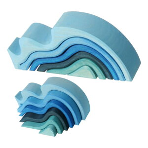 Grimm's Spiel & Holz Design OX Ggςݖ ~jEG[u`hCcEOXЂ̔g`[t̔Fʂ̐ςݖ؂łBq̑z͂̕܂܂ɗVׂςݖ؂łB(GRI-10770