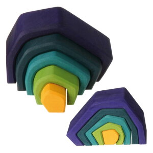 Grimm's Spiel & Holz Design OX Ggςݖ ~jXg[`hCcEOXЂ̑n`[t̔Fʂ̐ςݖ؂łBq̑z͂̕܂܂ɗVׂςݖ؂łB(GRI-10