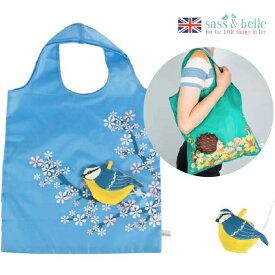 [ メール便可 ] sass and bell サス アンド ベル アニマルエコバッグ バードイギリス、sass and belle（サス アンド ベル）の、ちょっとしたプレゼントにも人気の、動物たちの 折りたたみ エコバッグです。(SBVAL012)