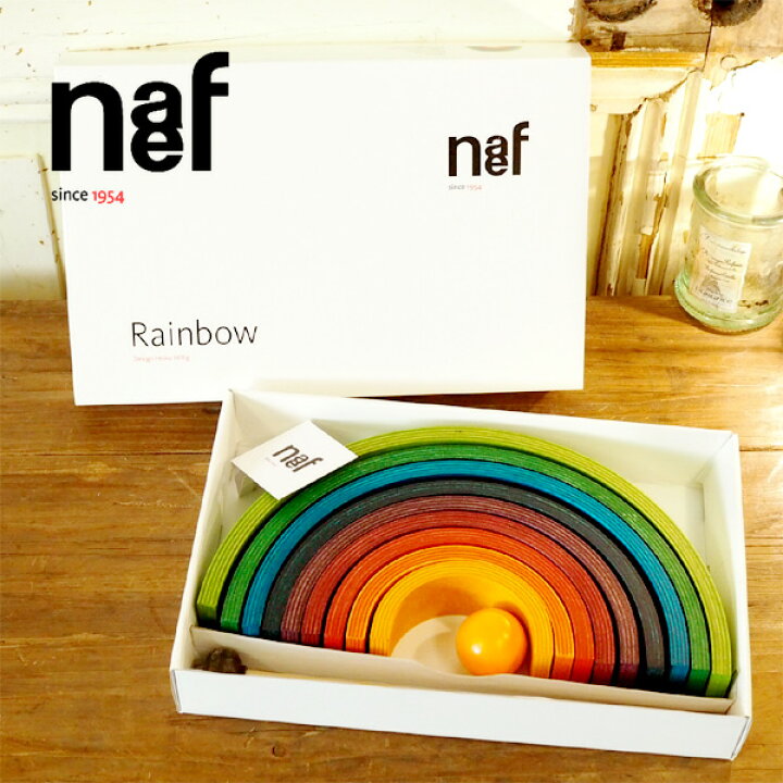 楽天市場】Naef ネフ社 アークレインボウ Rainbow〜洗練された色と形と  