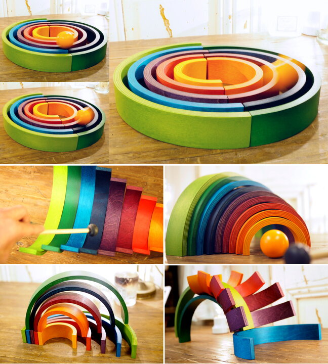 楽天市場】Naef ネフ社 アークレインボウ Rainbow〜洗練された色と形と 