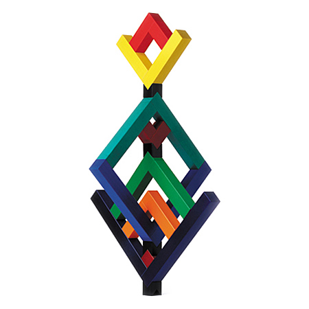 Naef ネフ社 アングーラ Angular〜スイス・Naef（ネフ社）のペア・クラーセンがデザインのL字ピースで構成された積み木「アングーラ」です。  | 木のおもちゃ ユーロバス