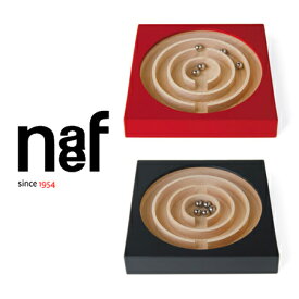Naef ネフ社 ラビーリンス Labyrinth〜スイス・Naef（ネフ社）の5つのボールを真ん中の円に集める昔ながらの迷路ゲーム「ラビーリンス（ラビリンス）」です。(NAF-194)