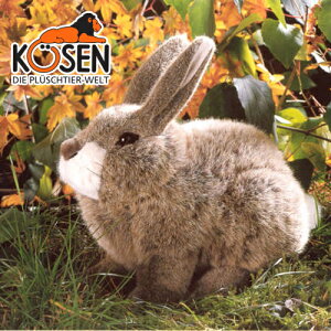 KOESEN ケーセン社 ウサギ 座り ベージュ 3580〜ドイツ・KOESEN/KOSEN(ケーセン社)の動物のぬいぐるみ。愛らしい表情の兎(うさぎ/ウサギ)のぬいぐるみです。出産祝い クリスマス プレゼント