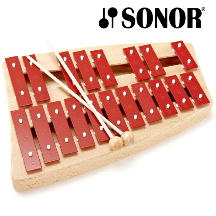 楽天市場】SONOR ゾノア社 二段メタルフォン NG30〜ドイツ有数の打楽器 