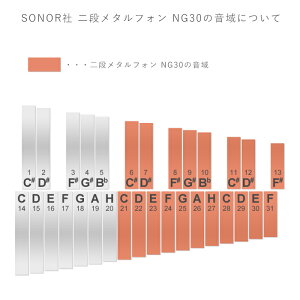 楽天市場 Sonor ゾノア社 二段メタルフォン Ng30 ドイツ有数の打楽器メーカーsonor ゾノア社 の幼児楽器 オルフシリーズ 赤い鍵盤 が印象的な鉄琴 メタルフォン Ngシリーズ です 木のおもちゃ ユーロバス