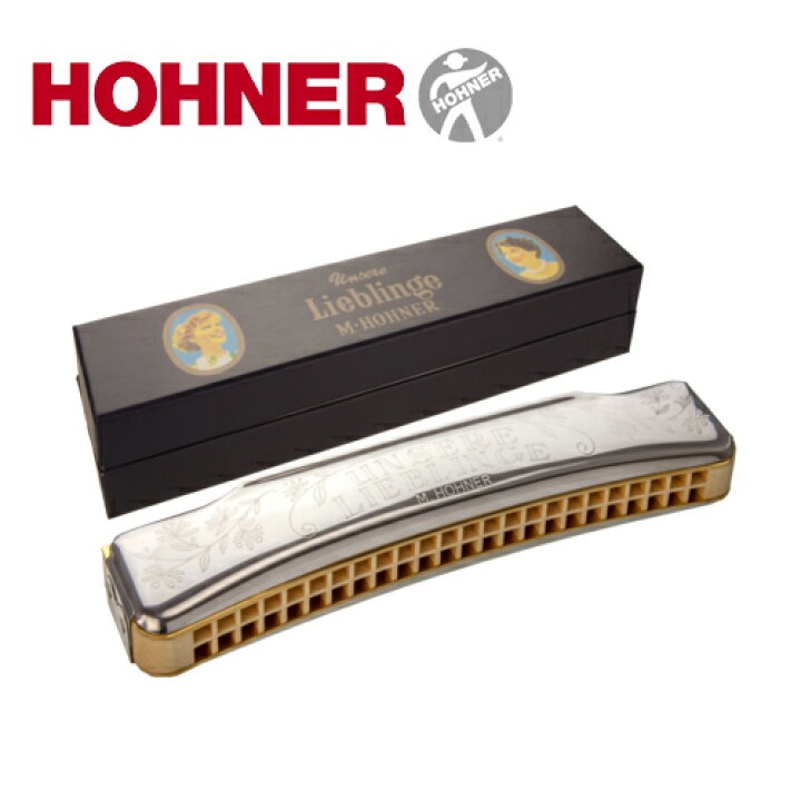 楽天市場】HOHNER ホーナー社 ハーモニカ リーベリンゲ (大) 48穴 