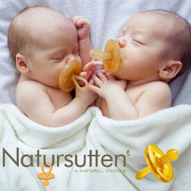 [メール便可] Eco Baby エコ ベビー社 おしゃぶり NATURSUTTEN ナチュアスッテン オリジナル枠 ラウンド型〜デンマークの天然ゴム100%のおしゃぶり。ベビーにも地球にもやさしいおしゃぶりです。ラテックスアレルギーの心配もありません。(EB1001)