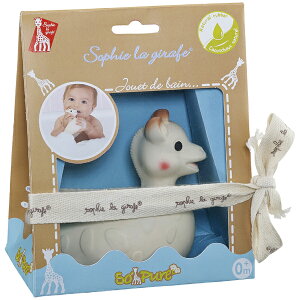 Vulli ヴュリ社 キリンのソフィー ソーピュア・バストイ〜100%天然ゴムのバスダックのようなユニークなフォルムのキリンのソフィーのお風呂場のおもちゃです。(220118)