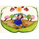 [メール便可] エバマリア・オットーハイドマン ポストカード 女...