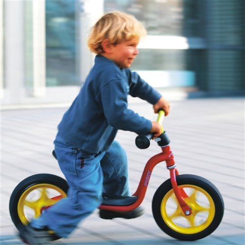 PUKY プッキー社 ラーニングバイク LR 1L Brake  レッド（後輪ブレーキ付き）〜ドイツ・PUKYの2歳半頃から遊べる足けり自転車(キックバイク)『ラーニングバイク・シリーズ』【ラッピング不可】 |  木のおもちゃ ユーロバス