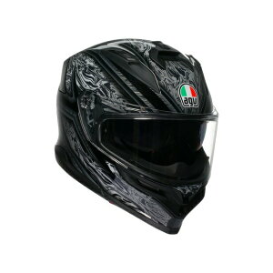yzK7 AGV JIST MPLK Asian Fit- DAMASCUS BLACK/SILVER oCNp ttFCXwbg S̕ۏؕt AGViG[W[uCj