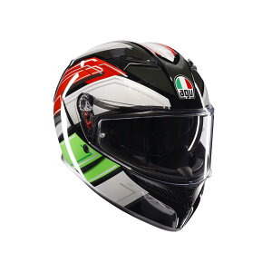 yzK3 AGV JIST MPLK Asian Fit 007-WING BLACK/ITALY S̕ۏؕt oCNp ttFCXwbg AGViG[W[uCj