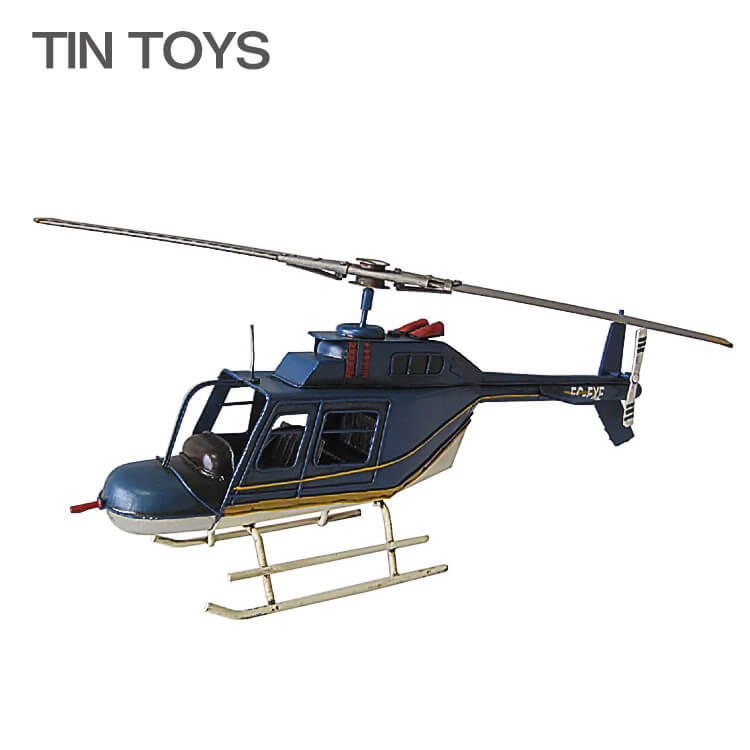 古き良き思い出を呼び起こす 店内商品ポイント最大18倍 ブリキのおもちゃ Mono Helicopter ヘリコプター 飛行機 航空機 玩具 置物 インスタ映え オブジェ インテリア小物 レトロ アンティーク 乗り物 送料無料