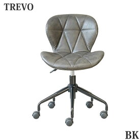 【送料無料】オフィスチェア TREVO トレーヴォ BK ブラック イス ルームチェア デスクチェア シンプル モダン リモートワーク