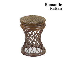 マラソン期間中店内商品ポイント最大20倍【送料無料】椅子 イス スツール ハイタイプ 籐 ラタン 天然素材 和モダン アジアン 手づくり シンプル リビング くつろぎアイテム 天然素材 軽量 ナチュラルインテリア 手作り感