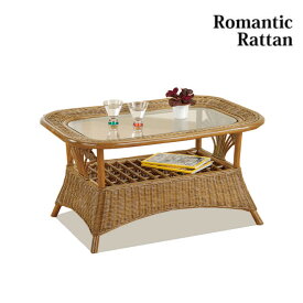 マラソン期間中店内商品ポイント最大20倍【送料無料】テーブル センターテーブル 籐 ラタン 天然素材 和モダン アジアン リゾート 手づくり シンプル リビング くつろぎアイテム 天然素材 軽量 ナチュラルインテリア 手作り感