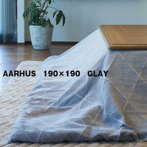 yzzc |zc x R^c 190cm×190cm ` Vv O[ GRAY  AARHUS I[tX ʔ H|