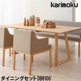 SS期間中店内商品ポイント最大20倍【送料無料】ダイニングテーブル 4点セット 受注生産 幅180 table チェア 椅子 ピュアオーク 食堂椅子 食堂テーブル ベンチ 小林幹也 シンプル HARU DB610 カリモク karimoku P8