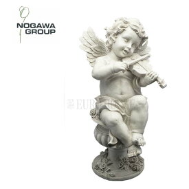 【送料無料】エンジェル オーナメント 天使の置物 Angel レジン オブジェ ディスプレイ インテリア バイオリン 楽器 プレセント 野川農園 インスタ映え