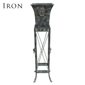 15日迄ずっと店内商品P最大20倍【送料無料】フラワースタンド プランターカバースタンド付 花台 ガーデニング ガーデン インテリア l-r