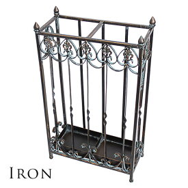 15日迄ずっと店内商品P最大20倍【送料無料】アンブレラスタンド レインラック 傘立て アイアン 鉄 玄関収納 l-r