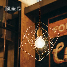 10日は店内商品ポイント最大20倍【送料無料】ペンダントライト【Sサイズ】照明 吊下げ 1灯 スチール 電球 LED電球対応 多面体 レトロ アンティーク ギフト 贈り物