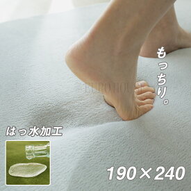 マラソン期間中店内商品ポイント最大20倍【送料無料】グラムスタイル ラグ カーペット ホリデープラス 190×240 ストーン グレー系 はっ水 低反発 リビング ホットカーペット対応 洗濯 簡単お手入 短毛 グラムスタイル