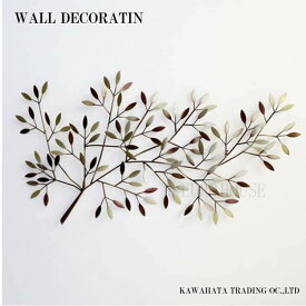 【送料無料】 パネル ウォールアートパネル 壁飾り 飾り アイアン 秋の葉 リーフ モダン お洒落 パネルアート