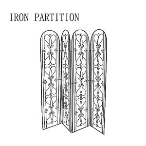 【送料無料】パーテーション 衝立 スクリーン 間仕切り アイアン モダン おしゃれ アイアンパーテーション