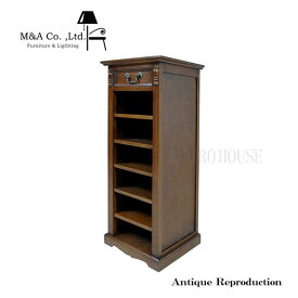 【送料無料】スリッパラック 靴箱 下駄箱 収納 玄関 アンティーク 無垢材 ヴィンテージ調 シンプル 木製 オーク材