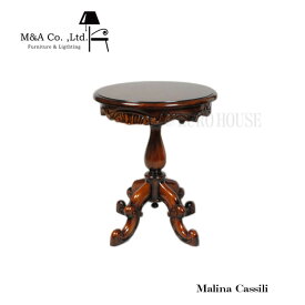 【送料無料】 コンソールテーブル 電話台 サイドテーブル テーブル アンティーク 机 木製 ヴィンテージ調 マホガニー材 シンプル 木製