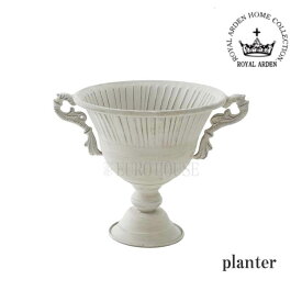 【送料無料】 プランターカバー 植木鉢 ガーデン アイアン 庭 ガーデニング 花 グレー 71823