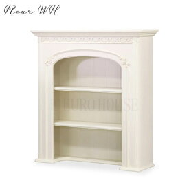 【送料無料】マントルピース ホワイト WH アイボリー マホガニー材 エレガント FLEUR-WH フルール WH 東海家具工業 開梱設置付 tokai
