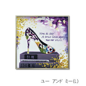 15日迄ずっと店内商品P最大20倍【送料無料】絵画 オイルペイントアート ユーアンドミー(L) 油絵 絵画 カラフル フレームセット 樹脂フレーム 壁掛用 インテリア 大人気 ユーパワー