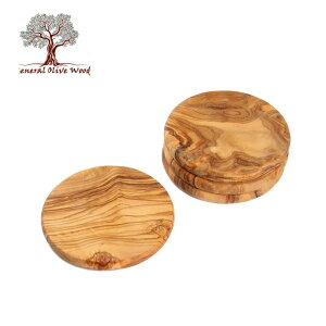 WFlI[uEbh General Olive Wood I[u̖ R[X^[ a9cm 4Zbg #GB214