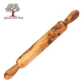 ジェネラルオリーブウッド General Olive Wood オリーブの木 めん棒 #GB304 のし棒 麺棒 【送料無料】【動画】