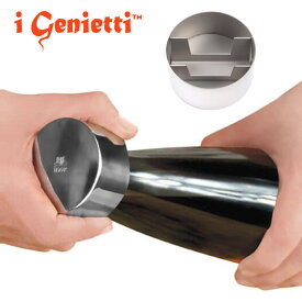 ジェニエッティ i Genietti ステンレス製ペットボトルオープナー svitatappi 直径28mm前後の蓋に対応【ペットボトルの蓋が固くて開けにくい方におすすめ/シンプルなデザイン】